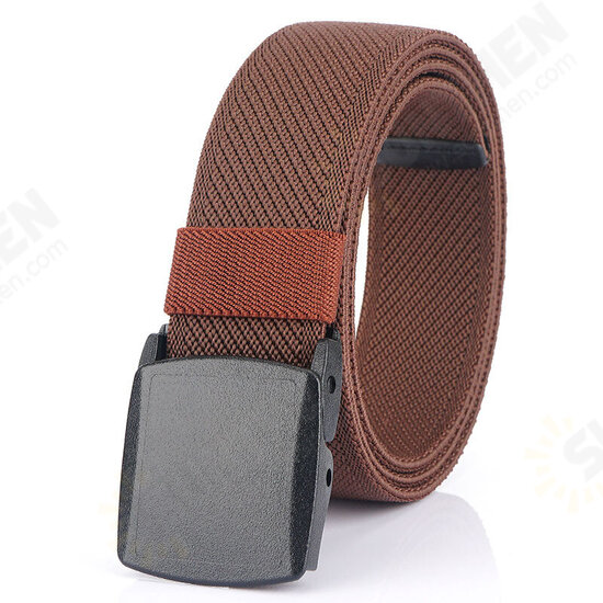 125cm 3.8cm Width Men Fashion Nylon Automatic Buckle Waist Belts Quick Unlock Tactical Belt For Outdoor Sports Training