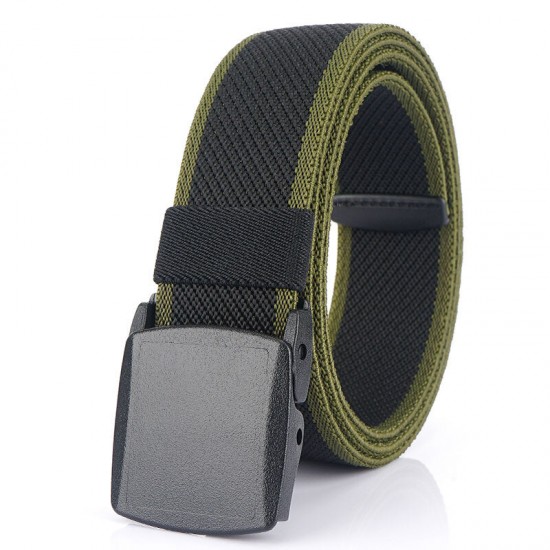 125cm 3.8cm Width Men Fashion Nylon Automatic Buckle Waist Belts Quick Unlock Tactical Belt For Outdoor Sports Training