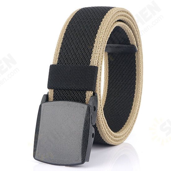 125cm 3.8cm Width Men Fashion Nylon Automatic Buckle Waist Belts Quick Unlock Tactical Belt For Outdoor Sports Training