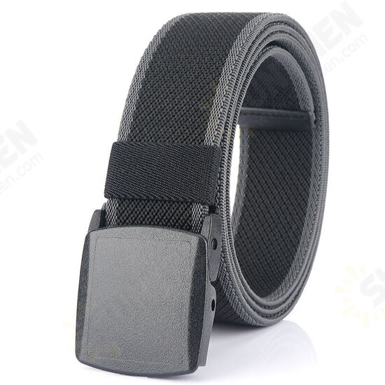 125cm 3.8cm Width Men Fashion Nylon Automatic Buckle Waist Belts Quick Unlock Tactical Belt For Outdoor Sports Training