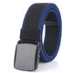 125cm 3.8cm Width Men Fashion Nylon Automatic Buckle Waist Belts Quick Unlock Tactical Belt For Outdoor Sports Training