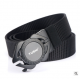 Automatic Metal Buckle Breathable Nylon Tactical Belt Fashion Leisure Canvas Waist Belt