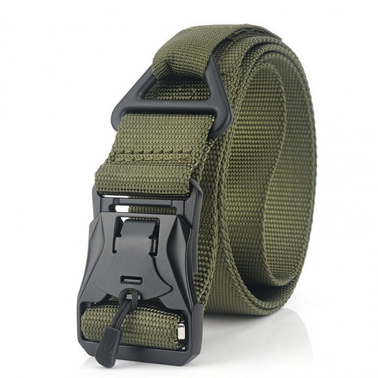 DS3 125CM Zinc Alloy Heavy Duty Tactical Belt Outdoor Nylon Leisure Waist Belts