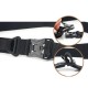 DS3 125CM Zinc Alloy Heavy Duty Tactical Belt Outdoor Nylon Leisure Waist Belts