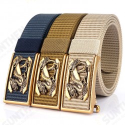 Metal Press Buckle Belt Men's Tactical Belt,Leisure Breathable Nylon Waist Belt Metal Press Buckle Belt Men's Tactical Belt,Leisure Breathable Nylon Waist Belt