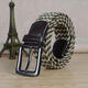 S7ES Silk Weaving Tactical Belt Elasticity Breathable Portable Waist Belts Military Waistband