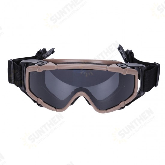 Tactical Windproof Goggles Outdoor Dustproof Protective Glasses Military Helmet Eyewear Eye Protection Oculos