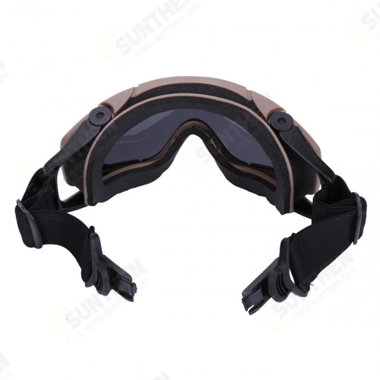 Tactical Windproof Goggles Outdoor Dustproof Protective Glasses Military Helmet Eyewear Eye Protection Oculos