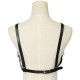 Goth Leather Body Harness Metal Chains Necklace Women Bra Top Chest Chain Belt Witch Gothic Punk Fashion Girl Festival Jewelry