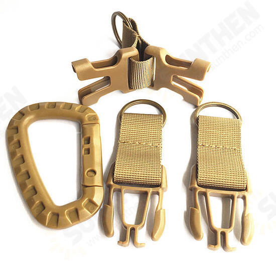 Hunting Multifunctional Three-ring Buckle Sports Bag Accessories Tactical Pockets Backpack Hook Hunting Multifunctional Three-ring Buckle Sports Bag Accessories Tactical Pockets Backpack Hook