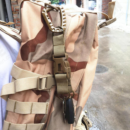 Hunting Multifunctional Three-ring Buckle Sports Bag Accessories Tactical Pockets Backpack Hook Hunting Multifunctional Three-ring Buckle Sports Bag Accessories Tactical Pockets Backpack Hook