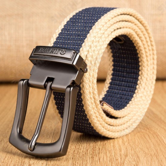 ZK15 140cm 3.8cm Cutable Adjustable Tactical Belt Durable Canvas Casual Belt