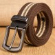 ZK15 140cm 3.8cm Cutable Adjustable Tactical Belt Durable Canvas Casual Belt