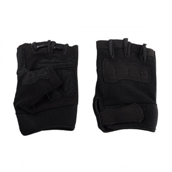 1 Pair Tactical Glove Military Sports Climbing Cycling Fitness Anti-skid Gloves Half Finger Gloves