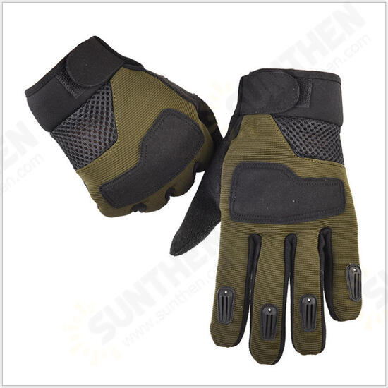 Tactical Glove Full Finger Anti-Skid Gloves Bicycle Camping Hunting Gloves