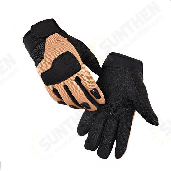 Tactical Glove Full Finger Anti-Skid Gloves Bicycle Camping Hunting Gloves