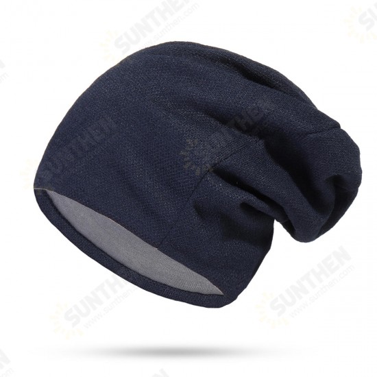 Knitted Hat Cotton Winter Ski Running Hunting Cycling Warm Cap