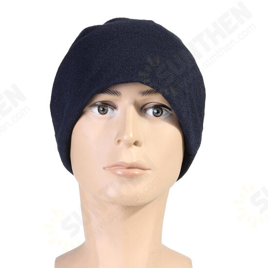 Knitted Hat Cotton Winter Ski Running Hunting Cycling Warm Cap Knitted Hat Cotton Winter Ski Running Hunting Cycling Warm Cap