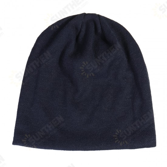 Knitted Hat Cotton Winter Ski Running Hunting Cycling Warm Cap