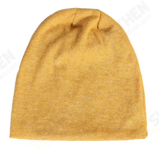 Knitted Hat Cotton Winter Ski Running Hunting Cycling Warm Cap