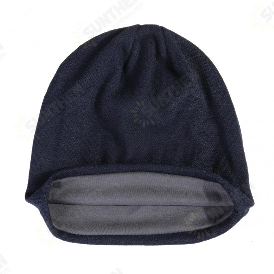 Knitted Hat Cotton Winter Ski Running Hunting Cycling Warm Cap