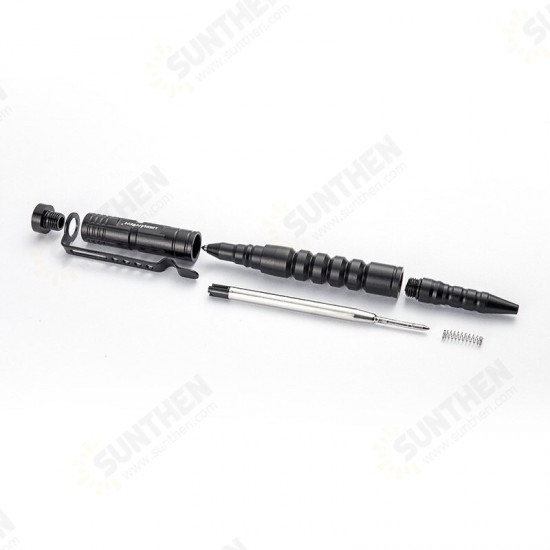 B8S Tactical Pen Survival Pen with Tungsten Steel Attack Head Writing Gel Pen