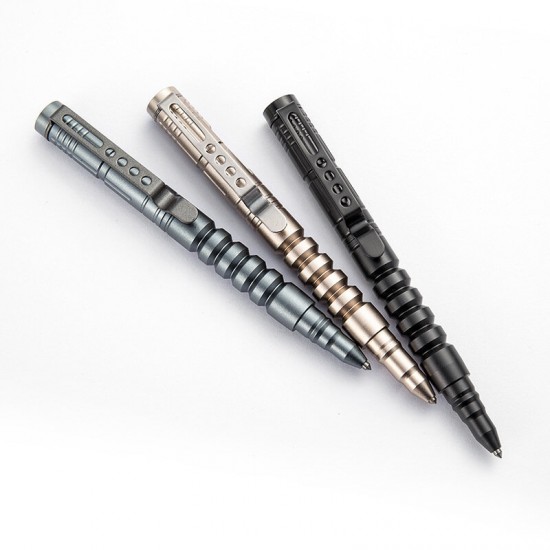 B8S Tactical Pen Survival Pen with Tungsten Steel Attack Head Writing Gel Pen