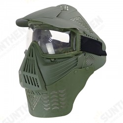 MK017 CS Steel Full Face Mask Ear Neck Protective Tactical Military Shooting Game Mask Outdoor Cycling Hunting MK017 CS Steel Full Face Mask Ear Neck Protective Tactical Military Shooting Game Mask Outdoor Cycling Hunting