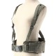 Military Nylon Molle Waist Combat Belt With Harness Tactical Adjustable Soft Padded Universal Unisex Hunting Accessories Military Nylon Molle Waist Combat Belt With Harness Tactical Adjustable Soft Padded Universal Unisex Hunting Accessories