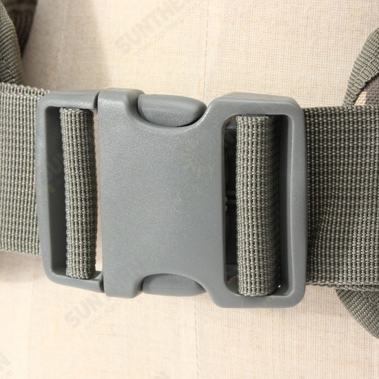 Military Nylon Molle Waist Combat Belt With Harness Tactical Adjustable Soft Padded Universal Unisex Hunting Accessories Military Nylon Molle Waist Combat Belt With Harness Tactical Adjustable Soft Padded Universal Unisex Hunting Accessories