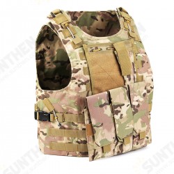 Military Tactical Vest Molle Combat Assault Plate Carrier Tactical Vest CS Outdoor Clothing Hunting Vest