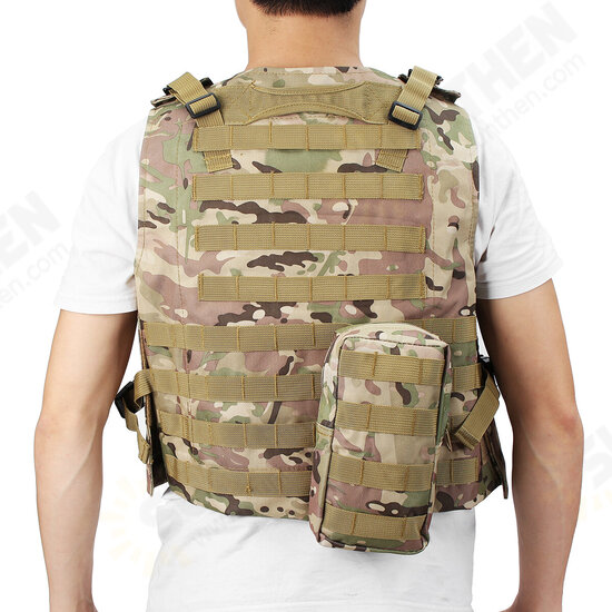 Military Tactical Vest Molle Combat Assault Plate Carrier Tactical Vest CS Outdoor Clothing Hunting Vest