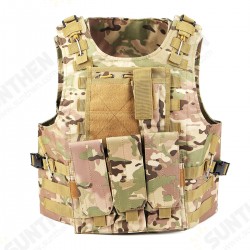 Military Tactical Vest Molle Combat Assault Plate Carrier Tactical Vest CS Outdoor Clothing Hunting Vest