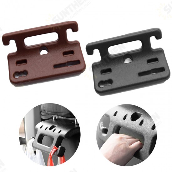 Multi-functional ABS Car Safety Armrest Folding High Load Seat Back Hook Easy Installation Multi-functional ABS Car Safety Armrest Folding High Load Seat Back Hook Easy Installation