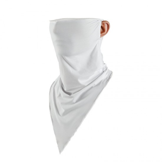 Multifunction Cycling Breathable Face Mask Running Sport Windproof Dustdroof Neck Scarf Ice Silk Triangle Scarves