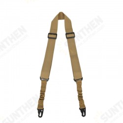Multifunctional Tactical Belt Nylon Hanging Rope Elastic Adjustable Buckle Bungee Sling For Outdoor Camping Shooting Multifunctional Tactical Belt Nylon Hanging Rope Elastic Adjustable Buckle Bungee Sling For Outdoor Camping Shooting