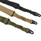 Multifunctional Tactical Belt Nylon Hanging Rope Elastic Adjustable Buckle Bungee Sling For Outdoor Camping Shooting