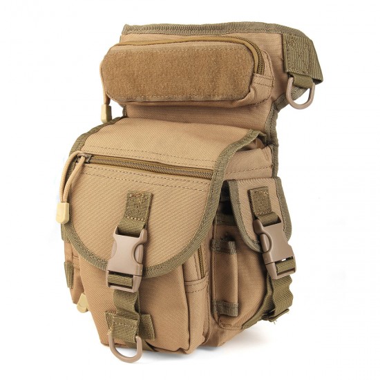 Nylon Tactical Waist Bag Military Belt Buckle Pouches Storage Bag Leg Bag Outdoor Hunting Climbing