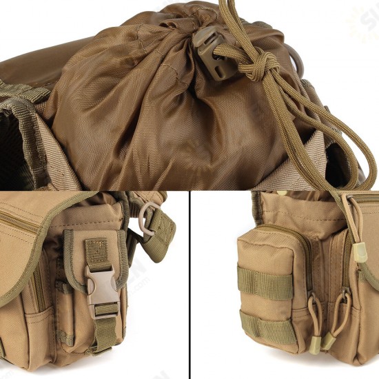 Nylon Tactical Waist Bag Military Belt Buckle Pouches Storage Bag Leg Bag Outdoor Hunting Climbing