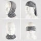 Outdoor Dustproof Ice Silk Half Face Mask Sunscreen Absorb Sweat Mask Breathable Neck Scarf For Running Fishing Cycling