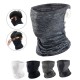 Outdoor Dustproof Ice Silk Half Face Mask Sunscreen Absorb Sweat Mask Breathable Neck Scarf For Running Fishing Cycling
