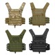 Outdoor Molle System Tactical Vest Ultra-Light Breathable Adjustable Armor Plate Vest with Pouches