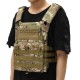 Outdoor Molle System Tactical Vest Ultra-Light Breathable Adjustable Armor Plate Vest with Pouches