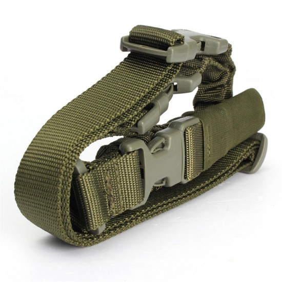 Outdoor Sling Two-Point Elastic Waist Belt Strap Quick Release Emergency Safety Rescue
