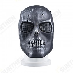 Outdoors CS Masks Dust-proof Anti-spit Protection Face Mask Full Face Guard War Game Airsoft Paintball Skull Masque Outdoors CS Masks Dust-proof Anti-spit Protection Face Mask Full Face Guard War Game Airsoft Paintball Skull Masque