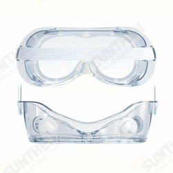 PVC Transparent Anti-Fog Goggles Dustproof Splashing Impact Resistant Glasses Safety Salivaproof Goggles