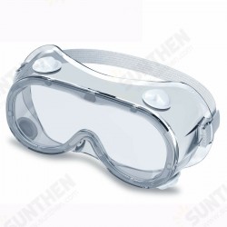 PVC Transparent Anti-Fog Goggles Dustproof Splashing Impact Resistant Glasses Safety Salivaproof Goggles