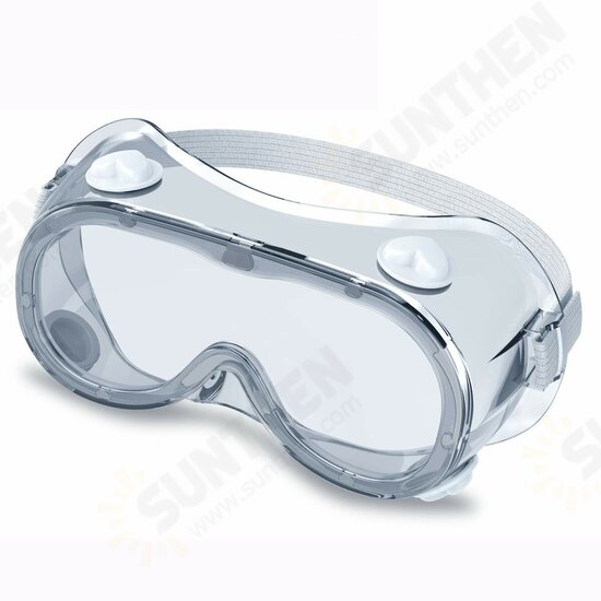 PVC Transparent Anti-Fog Goggles Dustproof Splashing Impact Resistant Glasses Safety Salivaproof Goggles