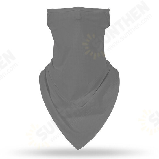 Polyester Breathable Face Cover Headscarf Windproof Dustproof Neck Gaiter UV Protection Motorcycling Fishing Face Scarf