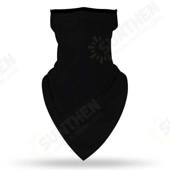 Polyester Breathable Face Cover Headscarf Windproof Dustproof Neck Gaiter UV Protection Motorcycling Fishing Face Scarf